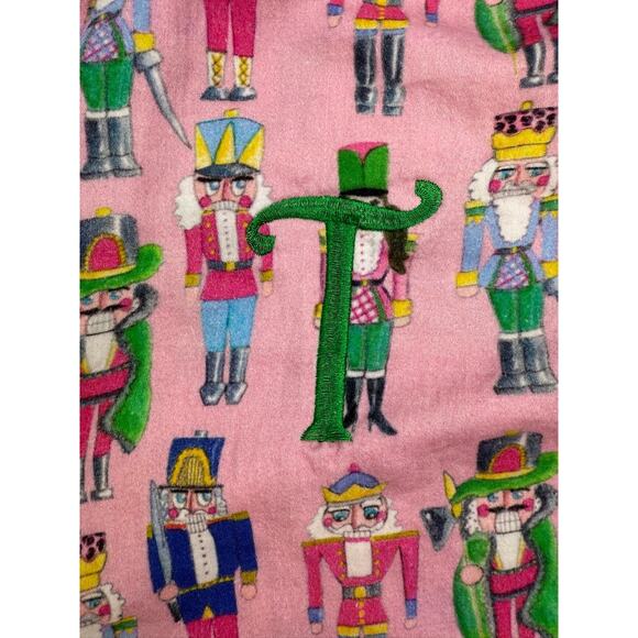 Jayes Studio Nutcracker Print Pajama Shirt Pink Cotton Sleep Top Size L (14-18) - Picture 3 of 16